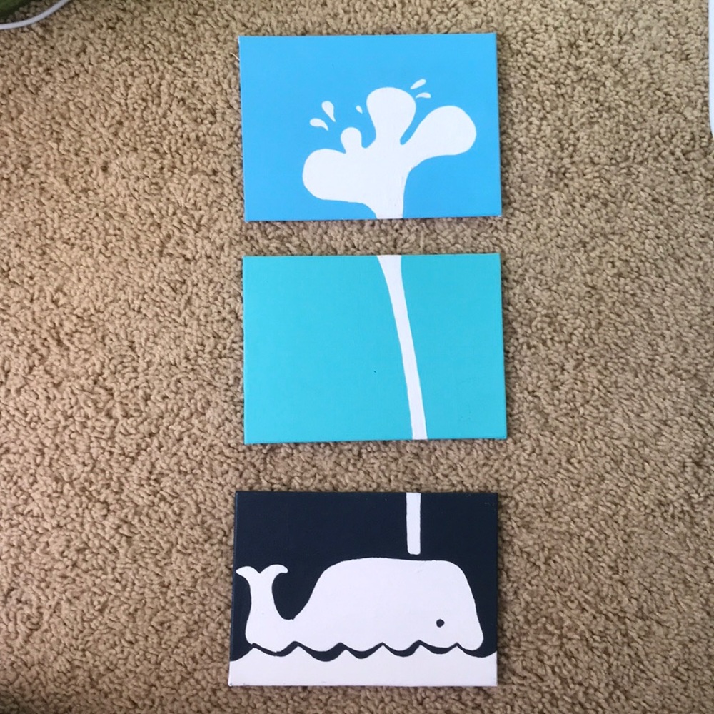 Whale Panel Canvas
